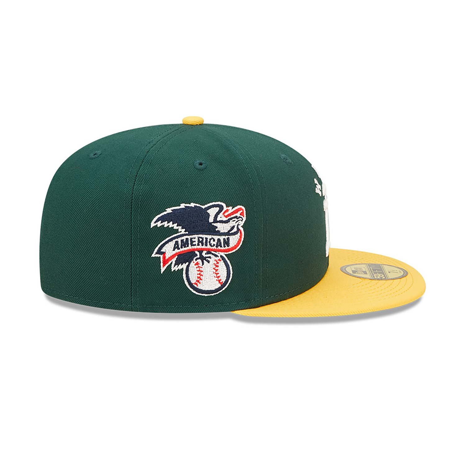 Official New Era Oakland Athletics MLB 2-Tone Yellow B59FIFTY Fitted Cap  B5196_283 B5196_283